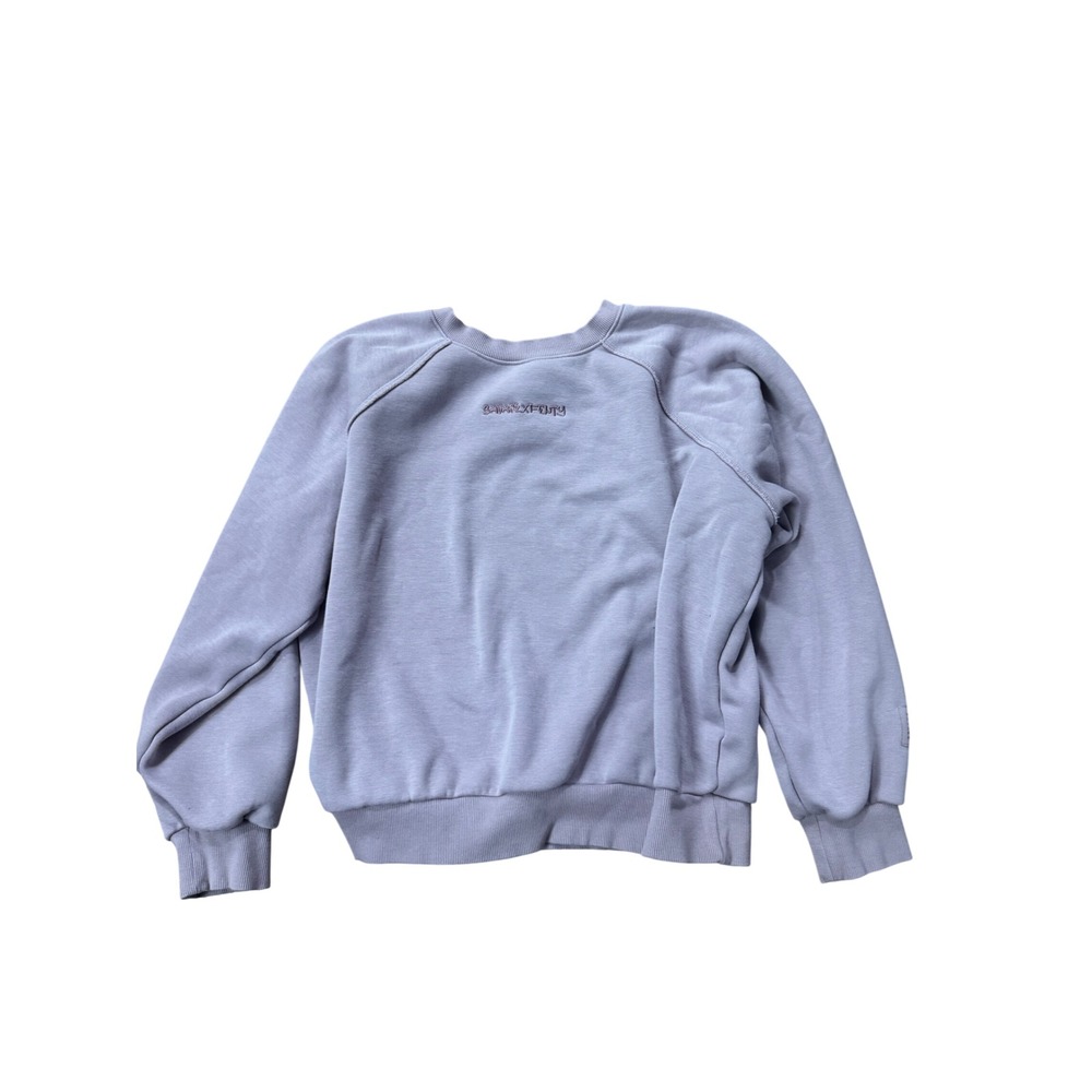 Savage X Fenty Lavender Crewneck Sweatshirt Lounge Medium Minimalist‎ Casual